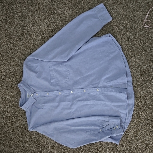 J. CREW, women's blue Oxford, Sz XXL - Picture 1 of 6